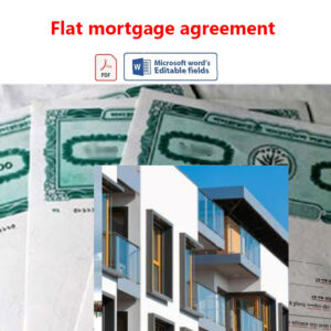 Flat mortgage agreement doc format